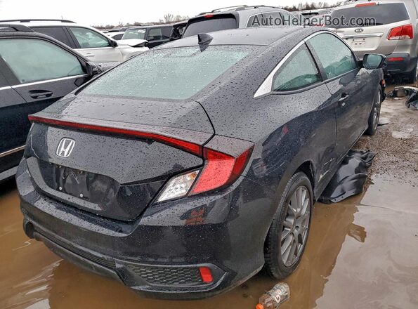 2HGFC3B34GH355674 2016 HONDA CIVIC Black Հետևի աջ