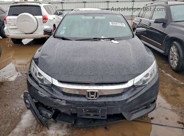 2HGFC3B34GH355674 2016 HONDA CIVIC Black Դիմացի տեսք