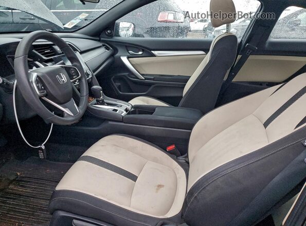 2HGFC3B34GH355674 2016 HONDA CIVIC Black Սալոնի դիմացի տեսք