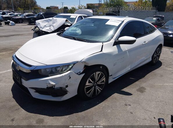 2HGFC3B35GH356719 2016 HONDA CIVIC White Vista tres cuartos delantera izquierda