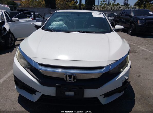 2HGFC3B35GH356719 2016 HONDA CIVIC White Vista del cuadro de instrumentos