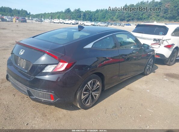 2HGFC3B35JH356761 2018 HONDA CIVIC Black უკანა მარჯვენა