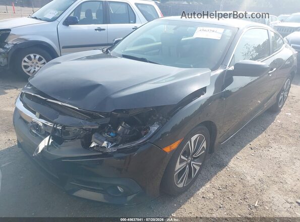2HGFC3B35JH356761 2018 HONDA CIVIC Black წინა ხედი