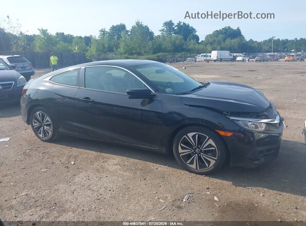 2HGFC3B35JH356761 2018 HONDA CIVIC Black უკანა სალონის ხედი