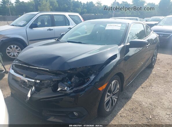 2HGFC3B35JH356761 2018 HONDA CIVIC Black ხელსაწყოთა პანელის ხედი