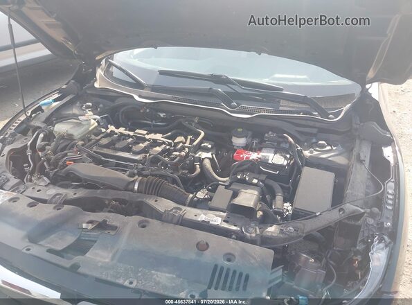 2HGFC3B35JH356761 2018 HONDA CIVIC Black უკანა ხედი