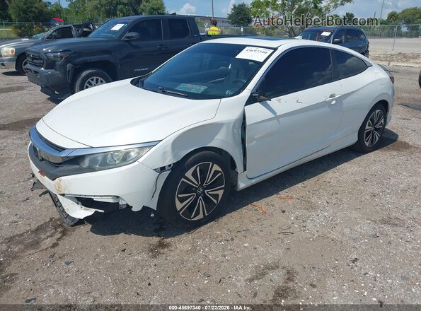2HGFC3B36HH351496 2017 HONDA CIVIC White Vista tres cuartos delantera izquierda