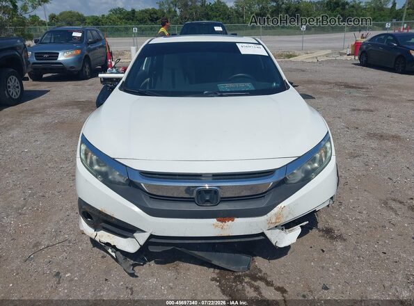 2HGFC3B36HH351496 2017 HONDA CIVIC White Vista del cuadro de instrumentos