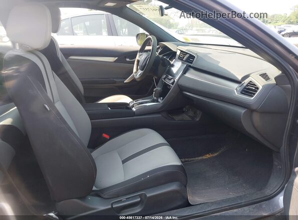 2HGFC3B36JH353528 2018 HONDA CIVIC Gray Սալոնի դիմացի տեսք