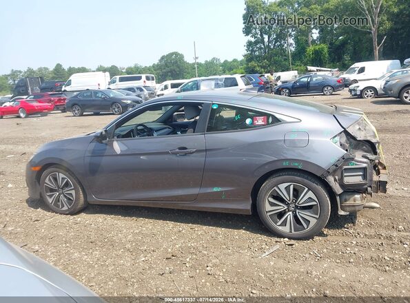 2HGFC3B36JH353528 2018 HONDA CIVIC Gray 