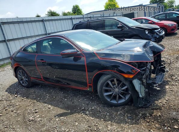2HGFC3B36KH353868 2019 HONDA CIVIC Black Առջևի աջ