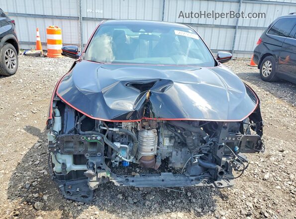 2HGFC3B36KH353868 2019 HONDA CIVIC Black Դիմացի տեսք