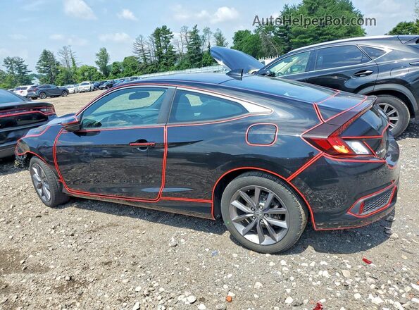 2HGFC3B36KH353868 2019 HONDA CIVIC Black Հետևի ձախ
