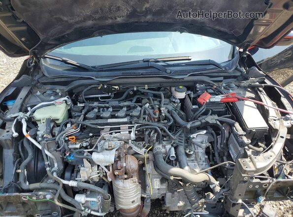 2HGFC3B36KH353868 2019 HONDA CIVIC Black Սալոնի հետևի տեսք