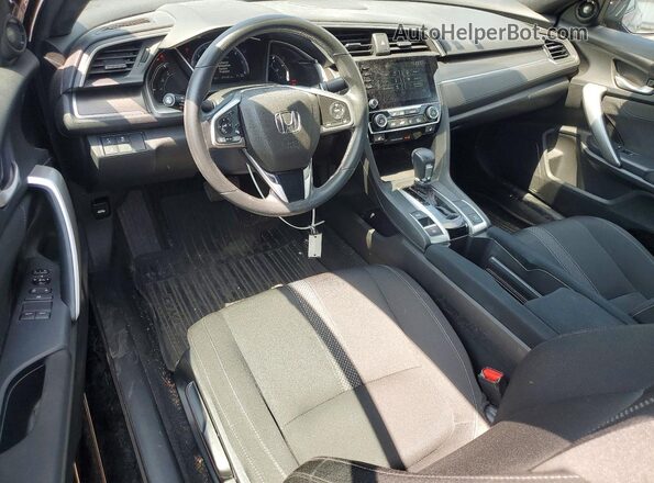 2HGFC3B36KH353868 2019 HONDA CIVIC Black Առջևի վահանակի տեսք