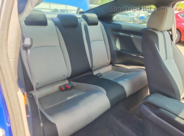 2HGFC3B37GH357113 2016 HONDA CIVIC Blue Rear seats view