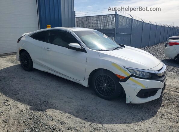 2HGFC3B37GH425507 2016 HONDA CIVIC White Передня права чверть