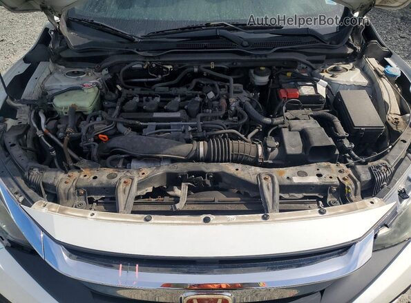 2HGFC3B37GH425507 2016 HONDA CIVIC White Вид задньої частини салону