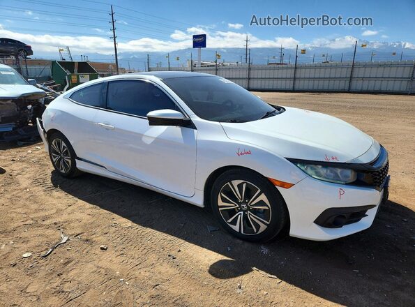 2HGFC3B37JH350525 2018 HONDA CIVIC White Przód prawy