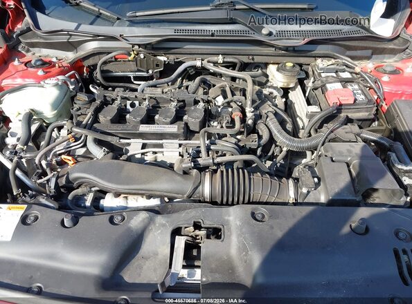 2HGFC3B37KH350185 2019 HONDA CIVIC Red Vista trasera