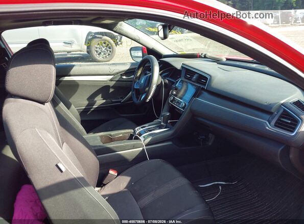 2HGFC3B37KH350185 2019 HONDA CIVIC Red Vista interior delantera