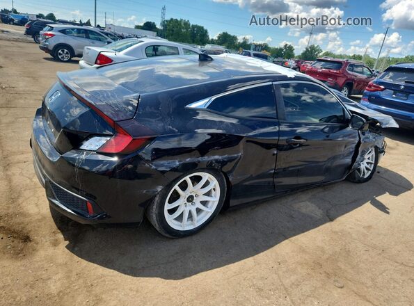 2HGFC3B38HH351533 2017 HONDA CIVIC Черный Задняя правая четверть