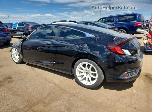 2HGFC3B38HH351533 2017 HONDA CIVIC Черный Задняя левая четверть