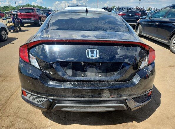 2HGFC3B38HH351533 2017 HONDA CIVIC Черный Вид сзади