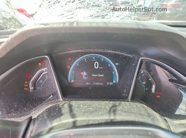 2HGFC3B38HH351533 2017 HONDA CIVIC Черный Вид щитка приборов