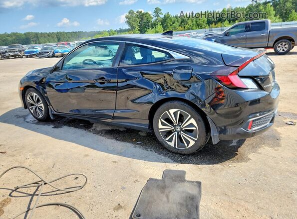 2HGFC3B38JH354065 2018 HONDA CIVIC Black Tył lewy