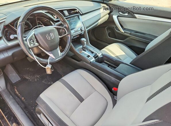 2HGFC3B38JH354065 2018 HONDA CIVIC Black Widok deski rozdzielczej