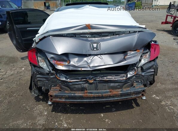 2HGFC3B39JH352244 2018 HONDA CIVIC Gray Widok z przodu