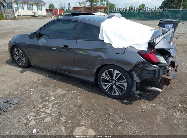 2HGFC3B39JH352244 2018 HONDA CIVIC Gray Tył lewy