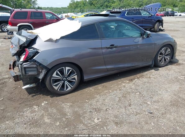 2HGFC3B39JH352244 2018 HONDA CIVIC Gray Tył prawy