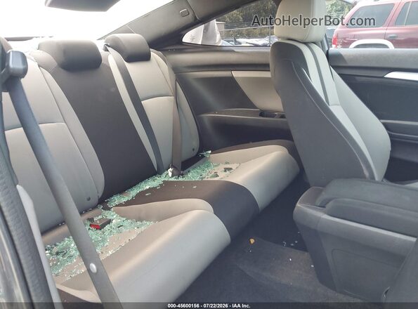 2HGFC3B39JH352244 2018 HONDA CIVIC Gray Widok naklejki z numerem VIN