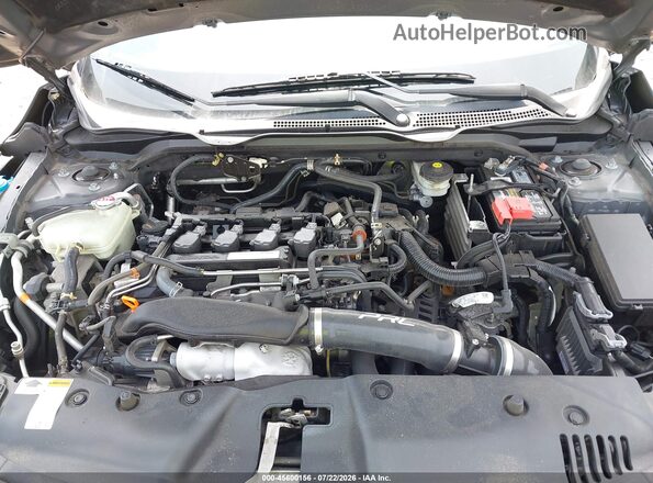 2HGFC3B39JH352244 2018 HONDA CIVIC Gray Widok z tyłu