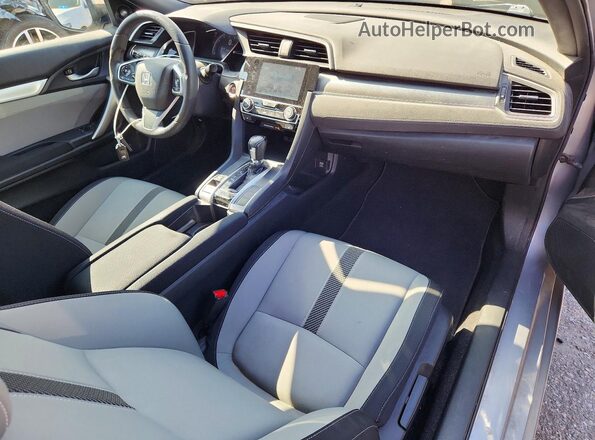 2HGFC3B3XHH358130 2017 HONDA CIVIC Silver Widok deski rozdzielczej