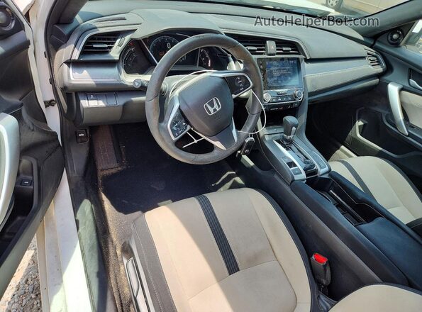 2HGFC3B3XHH361447 2017 HONDA CIVIC White Вид панелі приладів