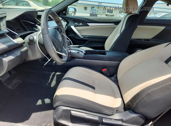 2HGFC3B3XHH361447 2017 HONDA CIVIC White Вид салону спереду