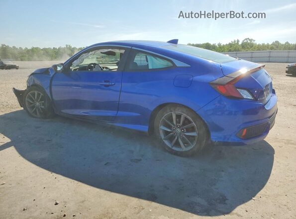 2HGFC3B3XKH355722 2019 HONDA CIVIC Синий Задняя левая четверть