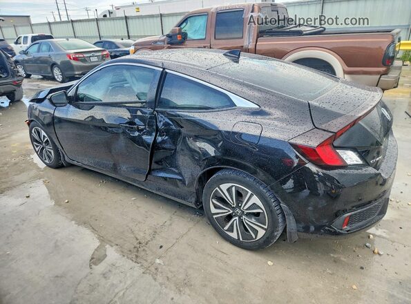 2HGFC3B70HH360973 2017 HONDA CIVIC Black Задня ліва чверть