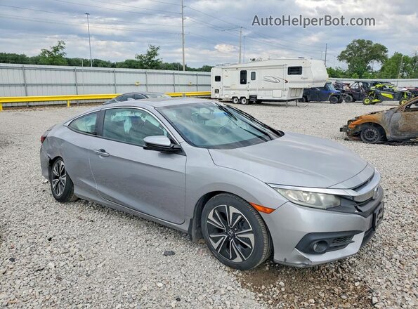 2HGFC3B71GH350371 2016 HONDA CIVIC Silver Delantero derecho