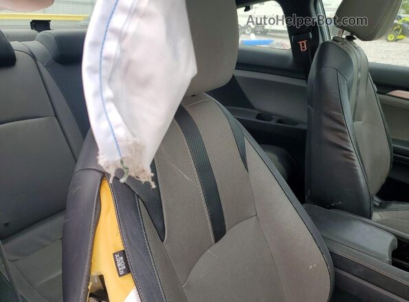 2HGFC3B71GH350371 2016 HONDA CIVIC Silver Vista de los asientos traseros