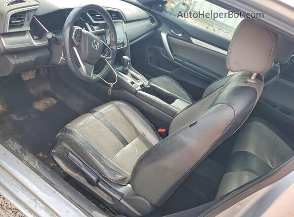 2HGFC3B71GH350371 2016 HONDA CIVIC Silver Vista del salpicadero