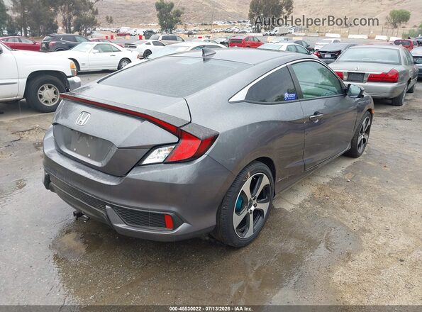 2HGFC3B71GH358681 2016 HONDA CIVIC Серый Задняя правая четверть