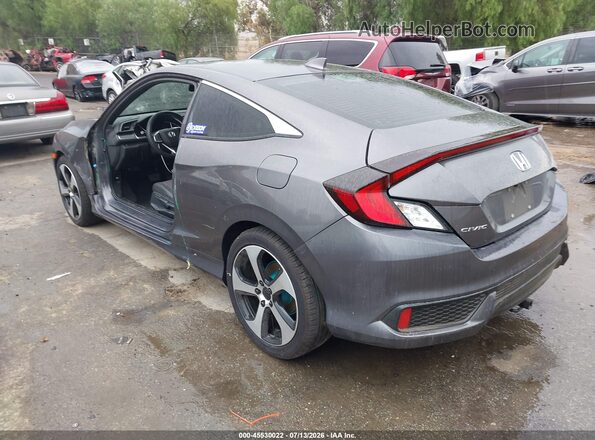2HGFC3B71GH358681 2016 HONDA CIVIC Серый Задняя левая четверть