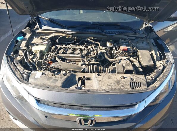 2HGFC3B73GH357919 2016 HONDA CIVIC Gray უკანა ხედი
