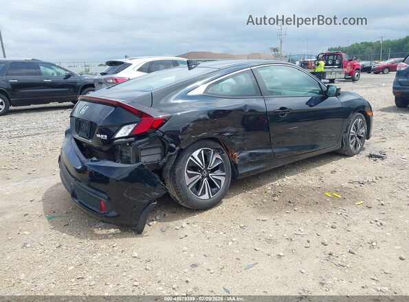 2HGFC3B74HH353928 2017 HONDA CIVIC Black Trasero derecho