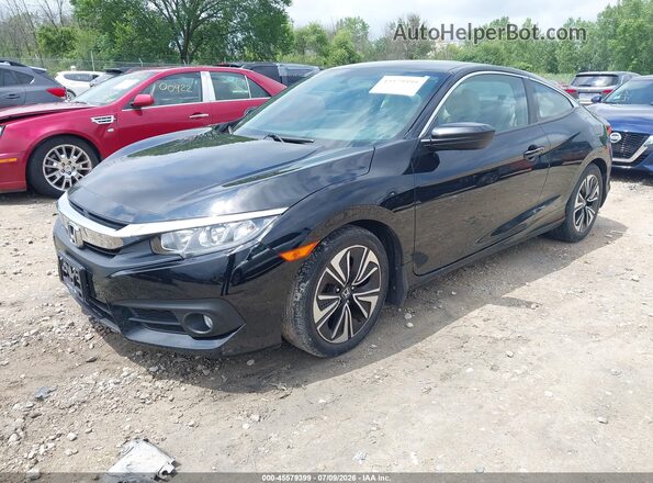 2HGFC3B74HH353928 2017 HONDA CIVIC Black Vista tres cuartos delantera izquierda