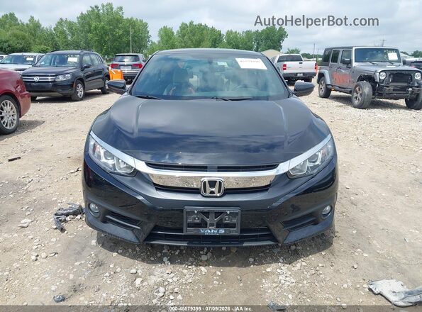 2HGFC3B74HH353928 2017 HONDA CIVIC Black Vista del cuadro de instrumentos